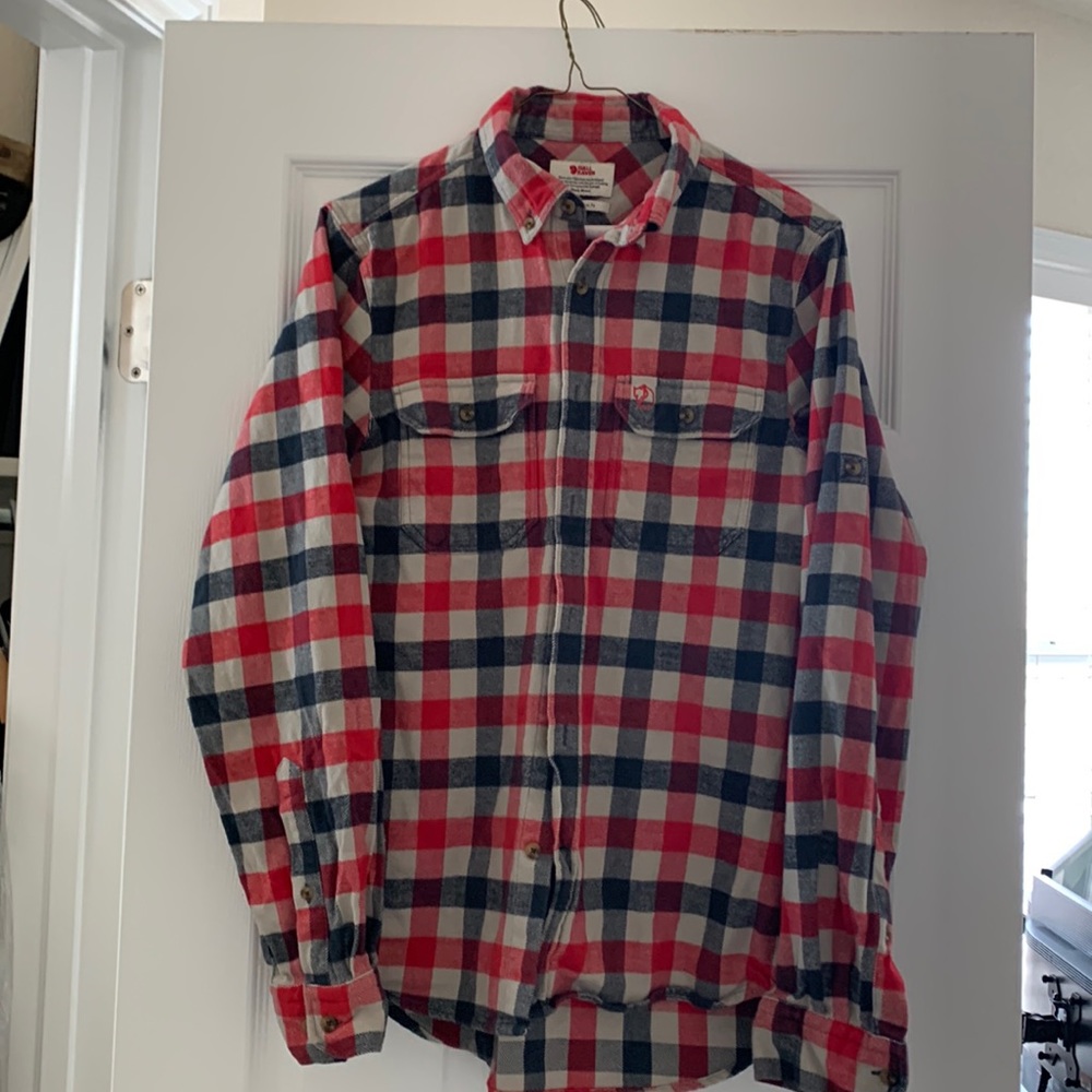 Fjallraven button flannel shirt
